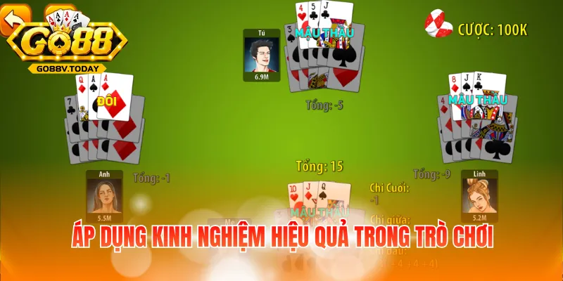 Áp dụng kinh nghiệm hiệu quả trong trò chơi