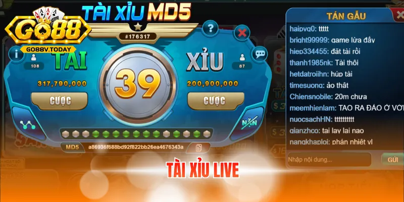 tài xỉu live